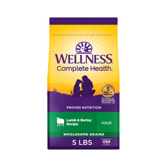 Wellness Complete Health sac agneau orge: nutrition complète pour chiens adultes.