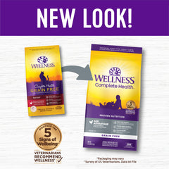 Texture des croquettes Wellness Complete Health Senior appréciée par les chats.