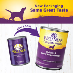 Texture pate lisse Wellness Complete Health pour une dégustation facile.