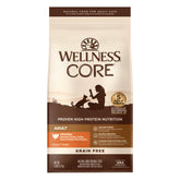 Wellness CORE - sac sans céréales pour chat adulte, énergie soutenue.