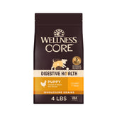 Wellness CORE Digestive Health pour chiots, croquettes appétentes favorisant une digestion facile et énergie.