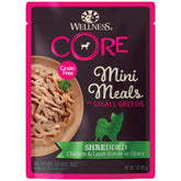 Wellness Core emiette poulet et agneau dans gravy, repas protéiné pour petit chien