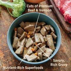 Morceaux protéinés rectangulaires dans la sauce Wellness CORE Hearty Cuts