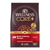 Wellness CORE+ croquettes grains complets pour chien adulte et protéines équilibrées
