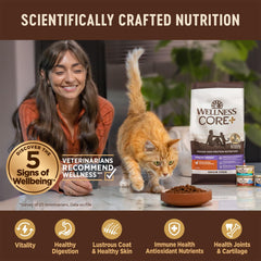 Wellness Core Plus emballage 5-lb, pratique à ranger pour des repas quotidiens