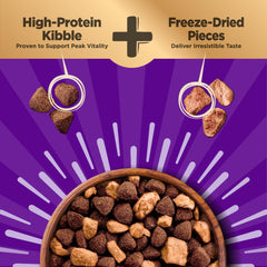 Wellness CORE+ Grande Race: morceaux lyophilisés de poulet pour goût savoureux et protéines