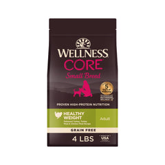 Emballage Wellness CORE Poids sain pour petit chien.