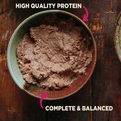 Wellness Core Entrée poulet, sachet 3onces, goût lisse apprécié par petits chiens.