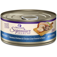 Wellness Core Signature Selects chat poulet émincé en boîte, hydratation et saveur