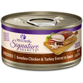 Wellness CORE Signature Selects conserve poulet et dinde — protéine élevée et saveur naturelle