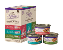 Wellness Core Signature Selects conserve poisson sauce, portions riches pour repas équilibré.