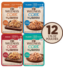 Wellness CORE Tiny Tasters, assortiment 4 saveurs pour varier les repas