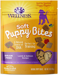 Wellness – friandises d'entraînement sans céréales pour chiots, lot de 2, vue emballage