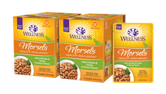 Wellness Gourmets Morsels – sachet chat poulet et dinde, protéines riches pour le repas