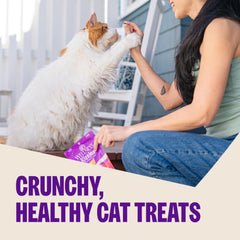 Wellness Kittles ingrédients naturels: friandise enrichie en cranberries et myrtilles.