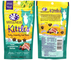 Variété Wellness Kittles trois saveurs, pack pratique pour un usage quotidien.