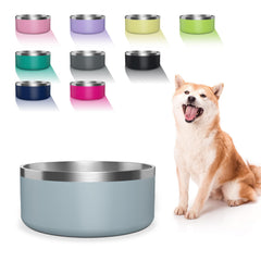 Bol Wenbokmin en acier inoxydable pour eau et nourriture, durable et sûr.
