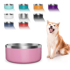 Bol WENBOKMIN en inox 304 pour nourriture et eau du chien.