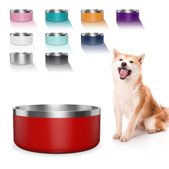 Gamelle Wenbokmin en inox 40oz rouge prête pour hydratation et repas.