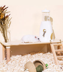 Support stable Wenriko pour hamster garantissant une installation fiable dans la cage.