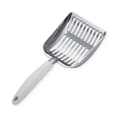 WePet pelle à litière en alliage aluminium, robuste et durable.