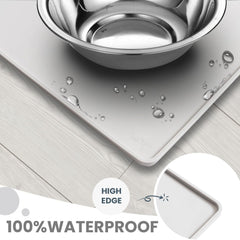 WePet tapis facile à nettoyer, compatible lave-vaisselle.