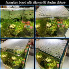 Weramics clip-couvercle-aquarium-verre-soutien pour panneaux de verre robustes