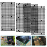 Weramics diviseur d’aquarium, grille plastique noir, séparation pratique.