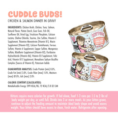 Weruva B.F.F. chaton Cuddle Buds, production conforme aux normes BRCGS.