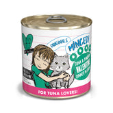 Weruva BFF Minced Valentine: thon sauvage et citrouille dans une sauce hydratante.