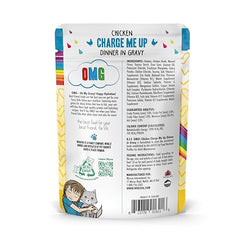 Weruva B.F.F. OMG: morceaux de poulet tendres pour texture agreable