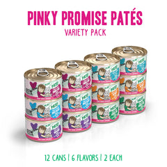Pâté de fruits de mer Weruva B.F.F. Play, humidité élevée pour chat.