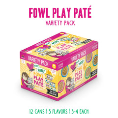 Paté jaune Fowl Play de Weruva, texture lisse idéale pour varier les repas
