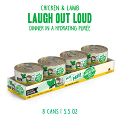 Weruva B.F.F. Play pâté chat, texture crème au poulet et agneau, appétit assuré