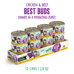 Texture pate cremeuse, ideale pour chat gourmand Weruva B.F.F. Play.