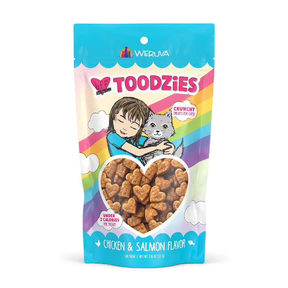 Weruva BFF Toodzies emballage 2 onces, friandises pratiques pour chats gourmands
