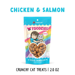 Morceaux poulet et saumon BFF Toodzies, saveur variée pour entraînement