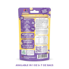 Cubes lyophilisés Weruva pour chat, réhydratation facile et hydratation accrue.
