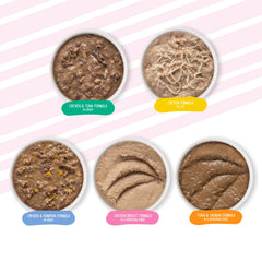 Sans céréales, digestion plus douce pour les chatons sensibles Weruva.