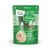Weruva Chats en Cuisine, poulet-maquereau en sauce dans un sachet 3 oz, récompense appréciée.