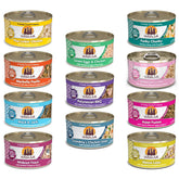 Weruva Classic Chat, assortiment 11 saveurs, textures variées pour stimuler l'appétit