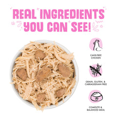 Weruva Classic Nourriture pour Chat – bouchées de poulet et foie en sauce, attentes gourmandes.
