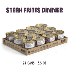 Gros plan sur le bœuf australien utilisé dans Weruva Classic.