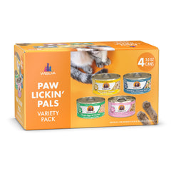 Weruva Paw Lickin Pals pack découverte, variété naturelle pour chat gourmand