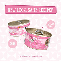 Kitty Gone Wild thon au jus, protéines marines premium pour chat