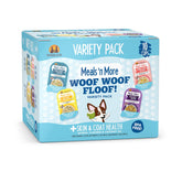 Weruva Meals 'n More pack de 10 portions Woof Woof Floof prêt à varier les repas