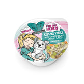 Weruva Kiss Me Thrice, tasse 2,75 oz, pratique pour repas rapides et savoureux.
