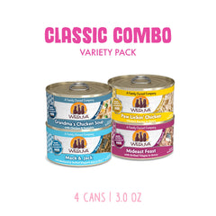 Weruva Nourriture Chat Classique – Mack et Jack: variété de saveurs pour les repas.