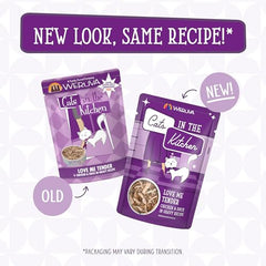 Sachet 3oz Weruva, lot de 12, poulet et canard en sauce, service rapide.