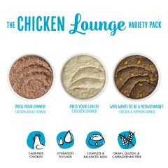 Weruva Paté Lounge thon, portion 3oz, saveur marine pour entretien.